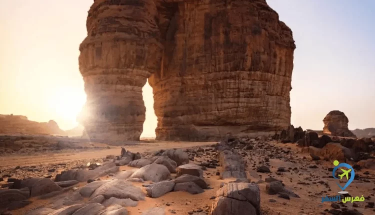 صورة لصخرة جبل الفيل