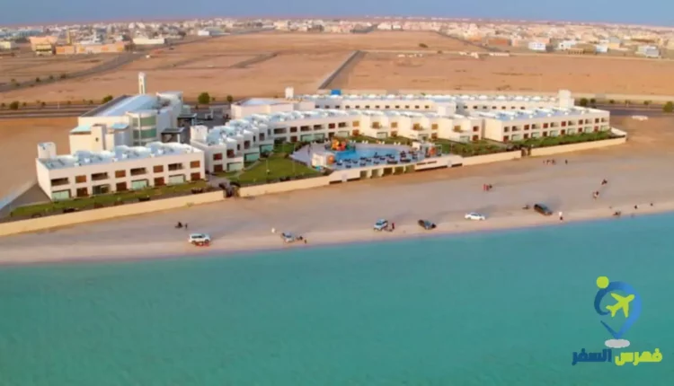 إحدى منتجعات ينبع على البحر