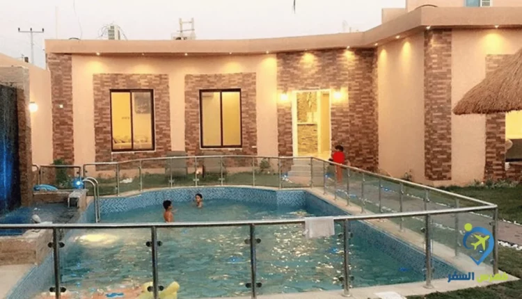 صورة من داخل استراحة برادايس سكاكا